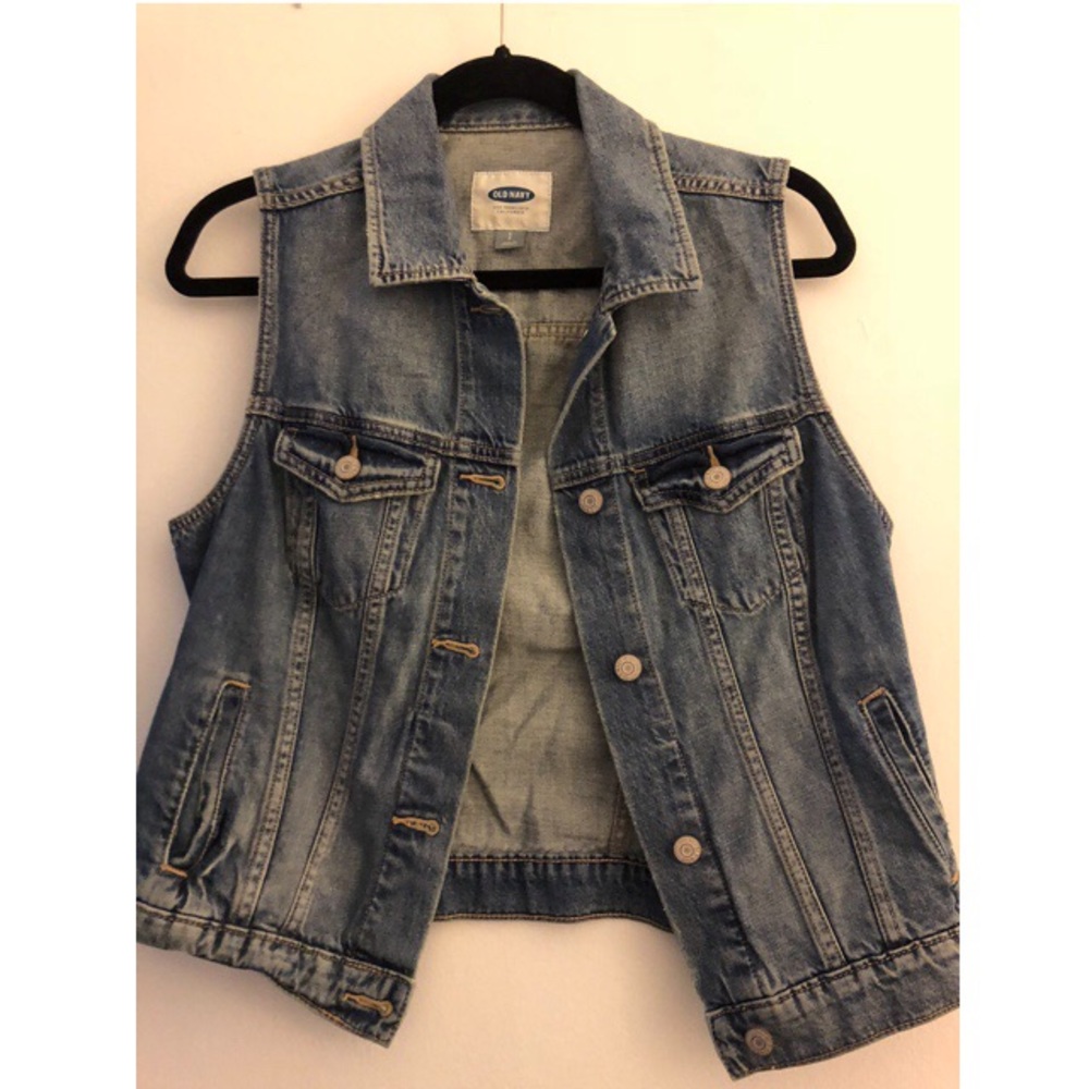Denim vest